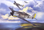 "JG 26 The Abbeville Kids" - Jerry Crandall - Fw-190 World War II Art